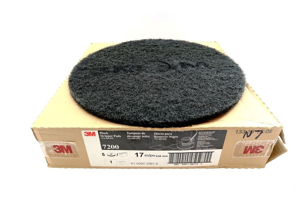 PAD NEGRO PLG 7200 DE 20"