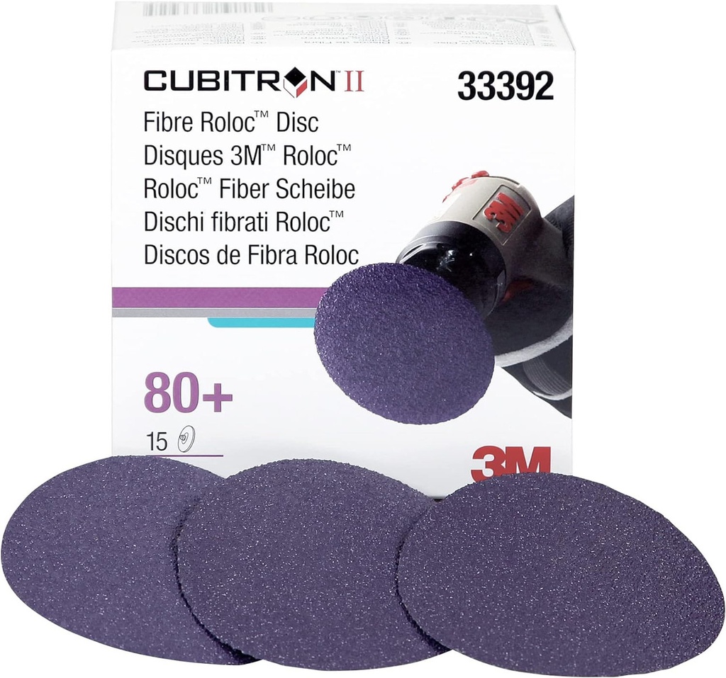 DISCO ROLOC 3" G-60 CUBITRON 33391