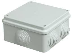 CAJA DE DERIVACION GRIS 100X100X50 MM