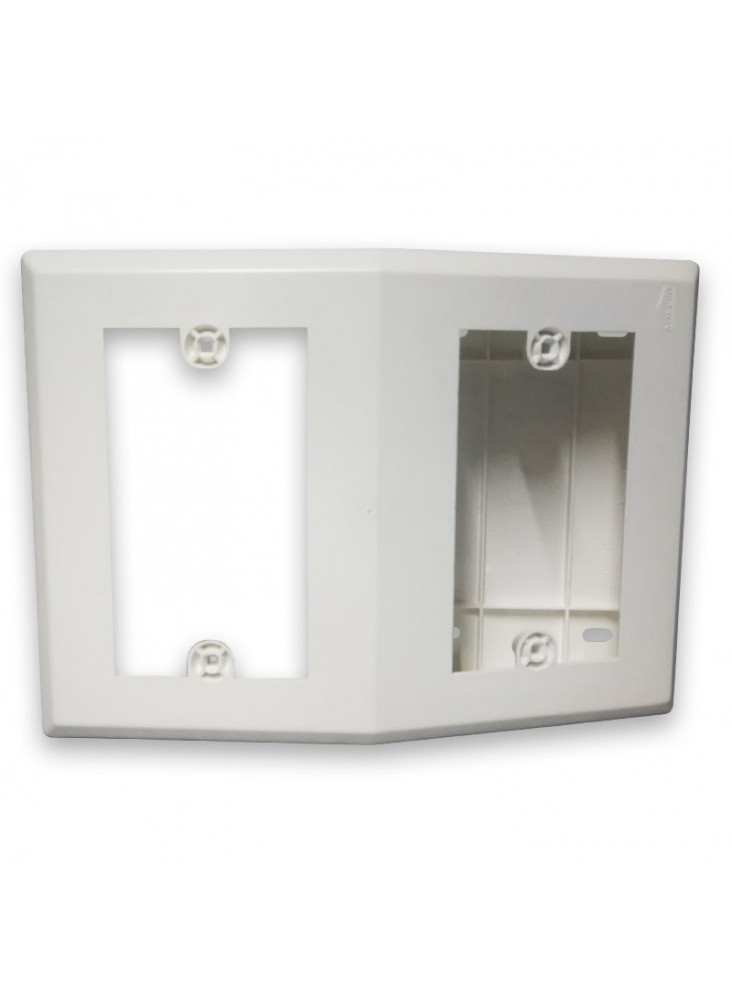 CAJA DOBLE BLANCA 100X45