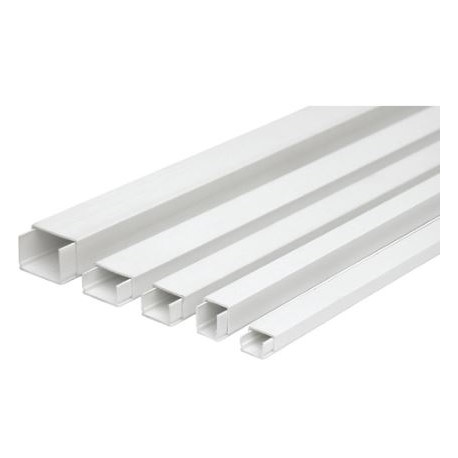 CANALETA BLANCA LISA 100X45
