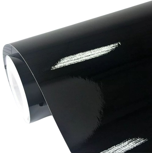 VINILO NEGRO BRILLANTE VNB-82 X60CM 