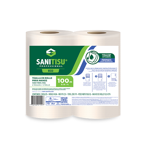 TOALLA 100M 2P NAT X 2