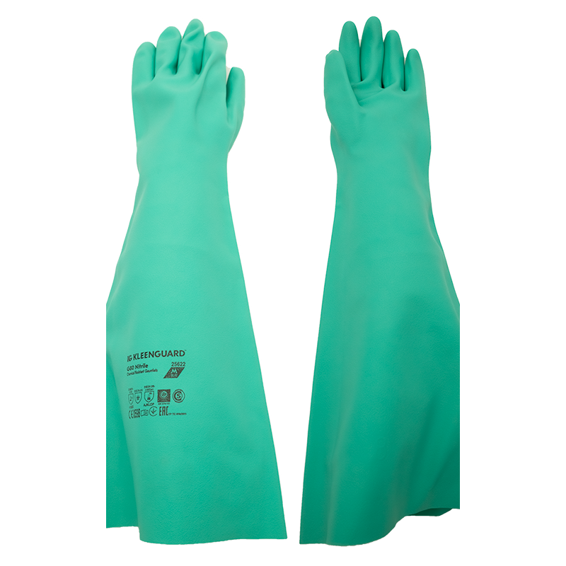 GUANTE KLEENGUARD G-80 NITRILO VERDE 18" T/9