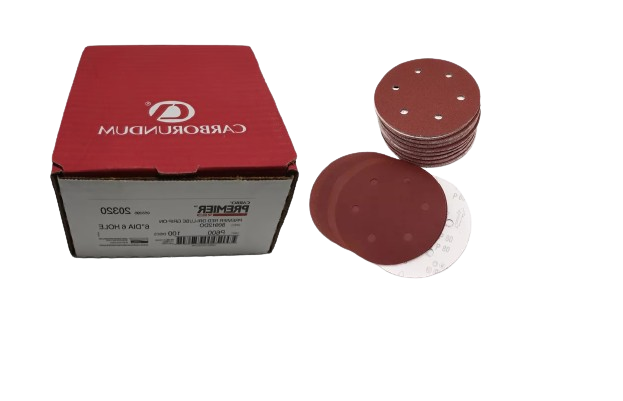 DISCO VELCRO PREMIER RED G-80 6" X 6H