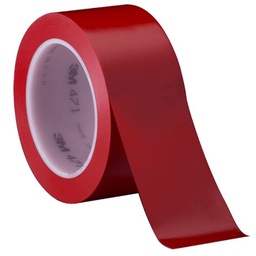 [I0108006] CINTA DE DEMARCACION 471 ROJA DE 2" X 33MT