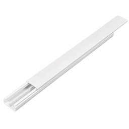 [I0801191] CANALETA BLANCA LISA 60X40 CON DIVISION