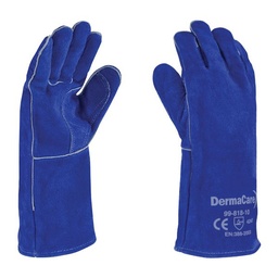 [I4301300] GUANTE CARNAZA AZUL KEVLAR T/L 14"