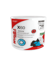 [I7201073] WYPALL X60 ROLLO JUMBO 890 PAÑOS REF 30243063