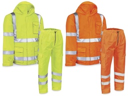 IMPERMEABLE 2 PIEZAS REFLECTIVO